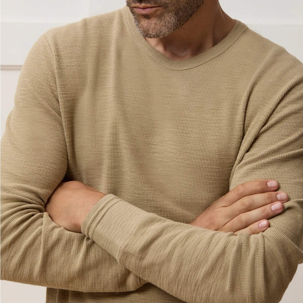 Todd Snyder Long Sleeve Waffle Tee
